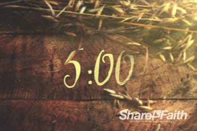 5 Minute Joy of Harvest Church Welcome Video Loop