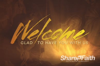 Glory in the Highest Religious Welcome Video Loop