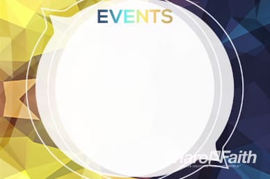 Power of Prayer Church Announcments Background Video