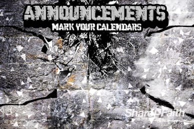 Stand Firm Christian Announcements Video