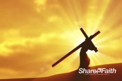 Worship at the Cross Christian Video Loop