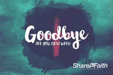 Good Friday Religious Goodbye Video Loop