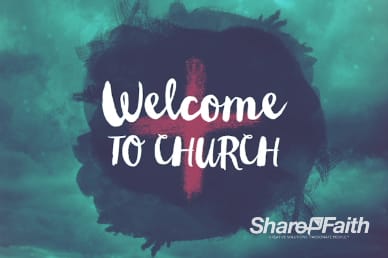 Good Friday Religious Welcome Video Loop