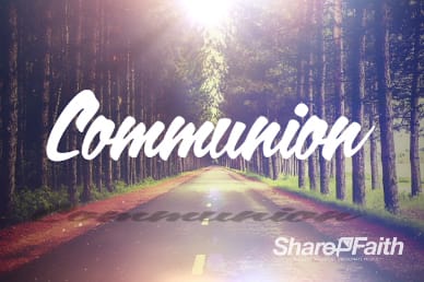 I have Decided Christian Communion Video Loop