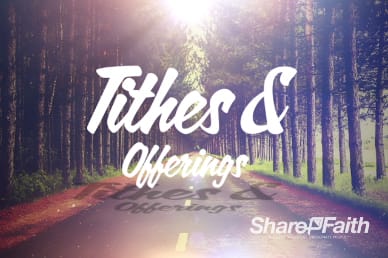 I Have Decided Tithes and Offerings Video Loop