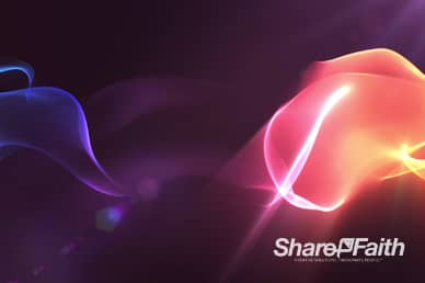 May Worship Abstract Religious Background Video
