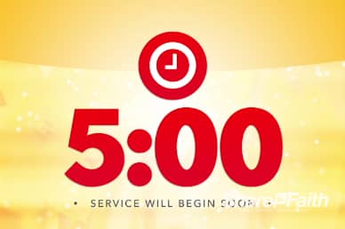You Are Welcome Here Ministry Five Minute Countdown Timer