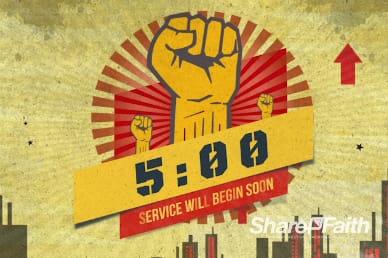 Rise Up Christian Five Minute Timer