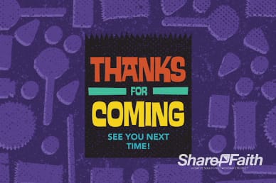 Trunk or Treat Fall Ministry Goodbye Video