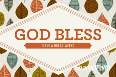 A Song of Thanksgiving Goodbye Video Loop