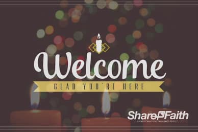 Christmas Eve Candlelight Service Ministry Welcome Video