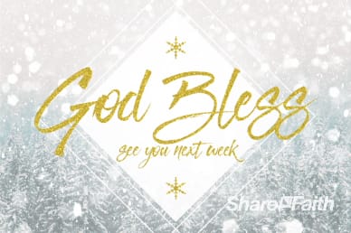 Winter Communion Goodbye Video Loop