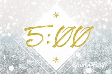Winter Communion Countdown Timer Video