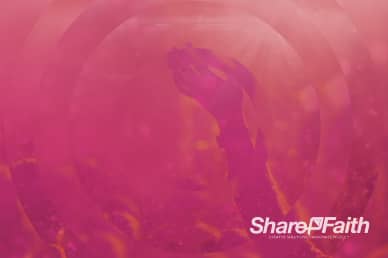 Hearing From God Worship Video Background