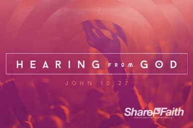 Hearing From God Title Intro Video Loop