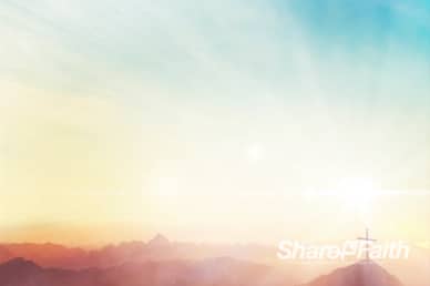 Risen Easter Sunday Worship Video Background