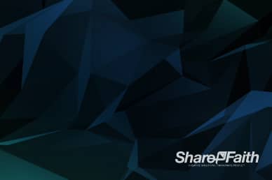 Dark Shifting Polygons Worship Motion Background