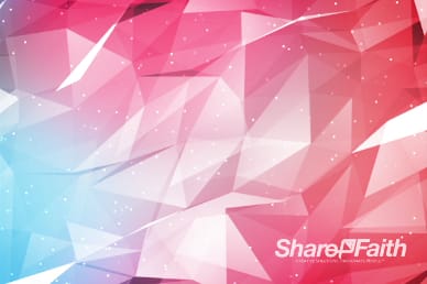Bright Shifting Polygons Worship Motion Background