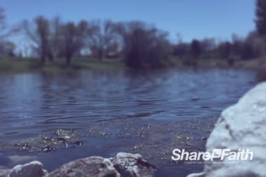 River Bank Worship Motion Background