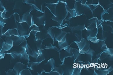 Digital Smoke Waves Worship Motion Background