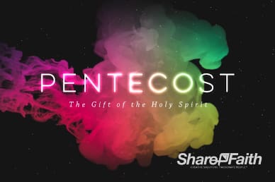 Holy Spirit Pentecost Title Video Loop