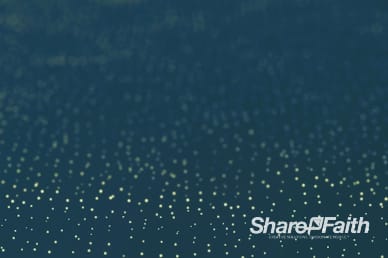 Abstract Floating Dots Church Worship Motion Background