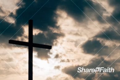 Diamond Prism Cross Worship Video Loop
