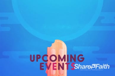 Church Summer Events Announcements Video Loop