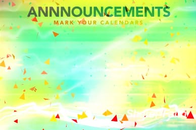 Summer Camp Fun in the Sun Announcements Video Loop