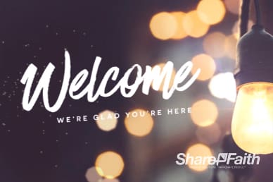 Be The Light Welcome Motion Loop