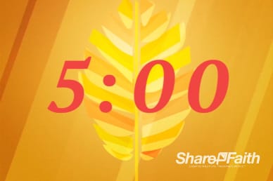 Fall Ministry Countdown Timer Video