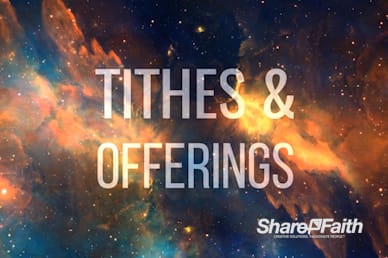 Starry Nebula Offering Video Loop