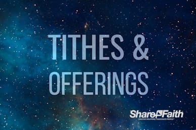 Stars in Space Offering Video Loop