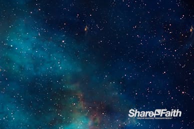 Stars in Space Worship Background Loop