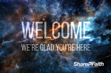 Star Constellations Welcome Motion Loop