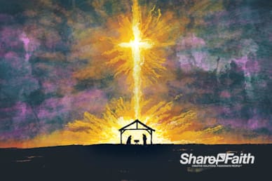 A Child Is Born Worship Motion Graphic