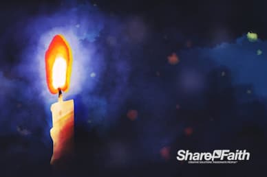 Christmas Eve Service Worship Motion Loop