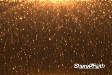 Shower of Golden Sparks Motion Graphic