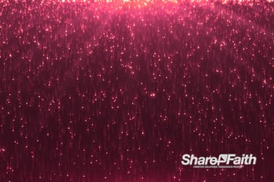 Magenta Shower of Sparks Motion Graphic
