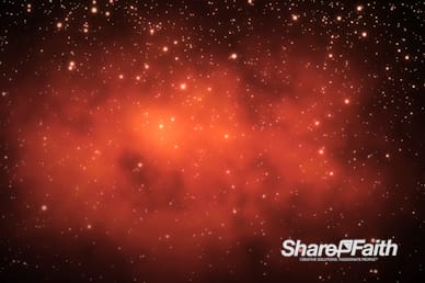 Orange Snowfall Christmas Motion Graphic