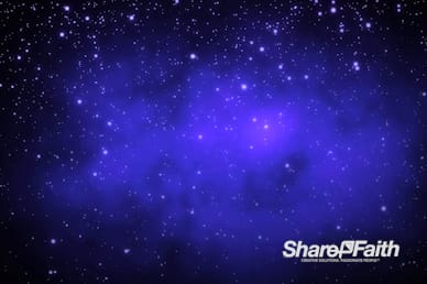 Blue Snowfall Christmas Motion Graphic