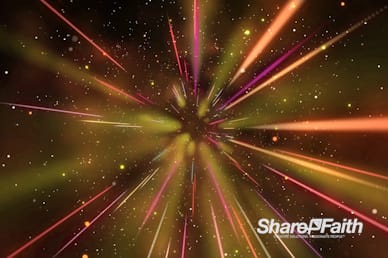 Yellow Hyper Space Motion Graphic