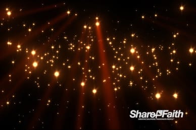Golden Falling Light Beams Christmas Motion Graphic