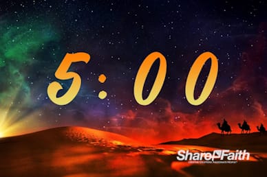 Expect the Unexpected Christmas Countdown Timer