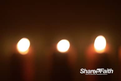 Christmas Candlelight Worship Motion Graphic