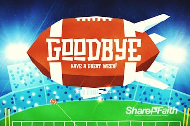Super Sunday Big Game Goodbye Motion Graphic