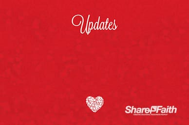 Happy Valentine's Day Love One Another Announcements Motion Graphic