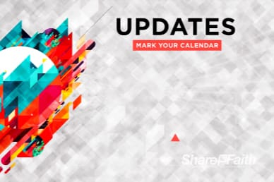 Faith In Action Announcements Church Motion Graphic