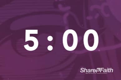 Black History Month Church Countdown Timer