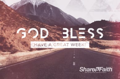 Journey With Christ Goodbye Motion Graphic